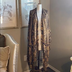 Gold & Brown Tone Shawl